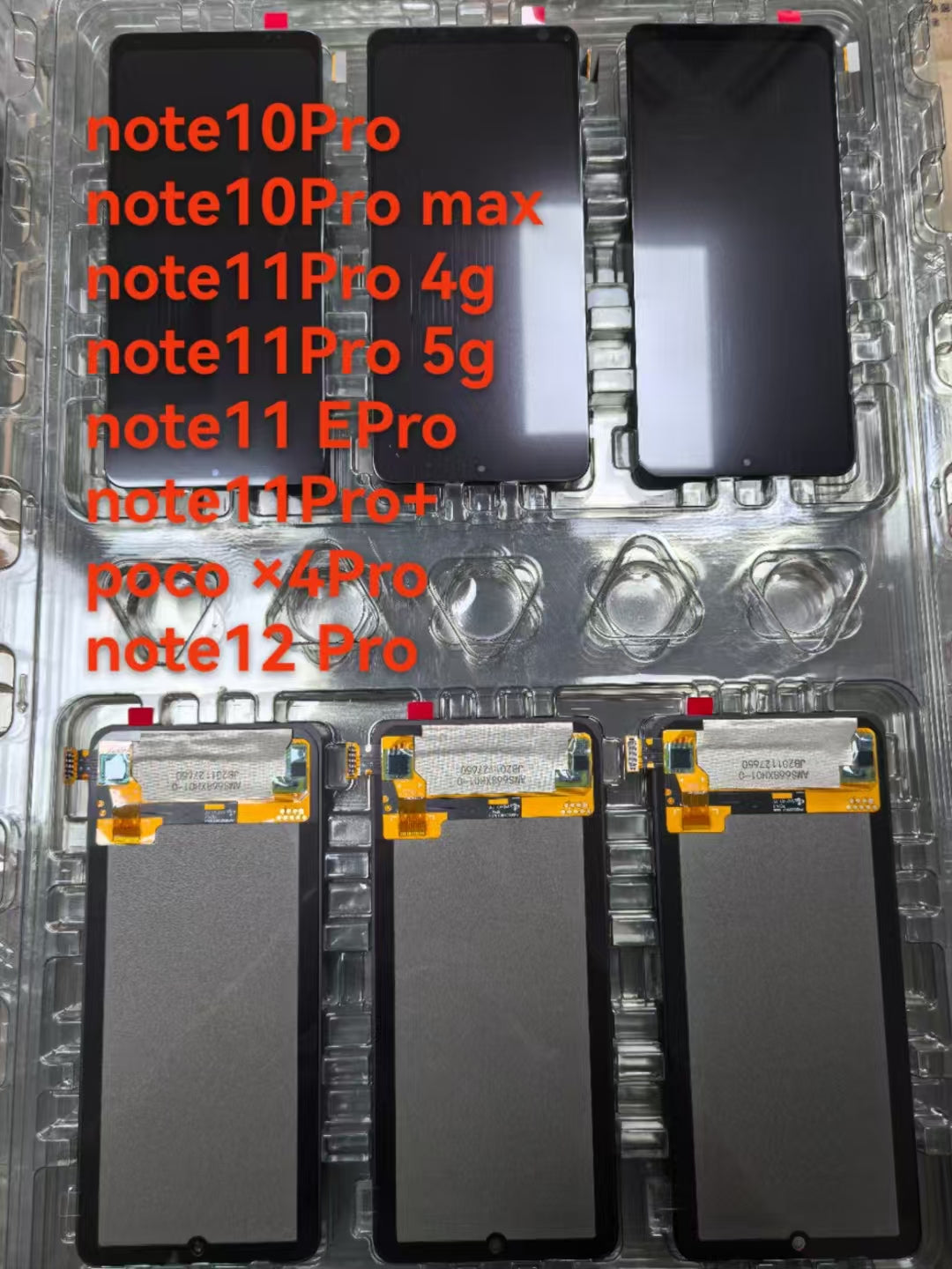 For Xiaomi Redmi Note 12Pro 4G /poco X4 pro 5G Oled LCD Touch Screen Digitizer Replacement