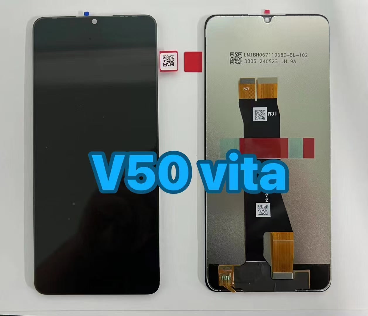 For ZTE Blade V50 Vita Display Full LCD Display Replacement Part Black