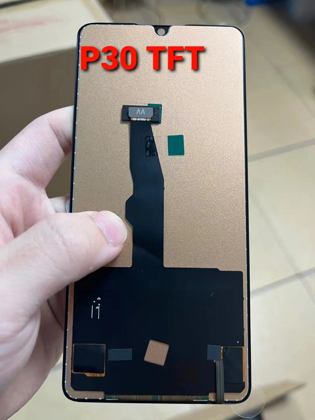 TFT LCD screen + touch + chassis for huawei P30, ELE-L29, ELE-L09, ELE-AL00 No fingerprint