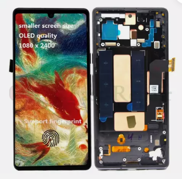 For Google Pixel 7A G82U8 OLED LCD Screen Digitizer Assembly with Frame (Black) (small size )