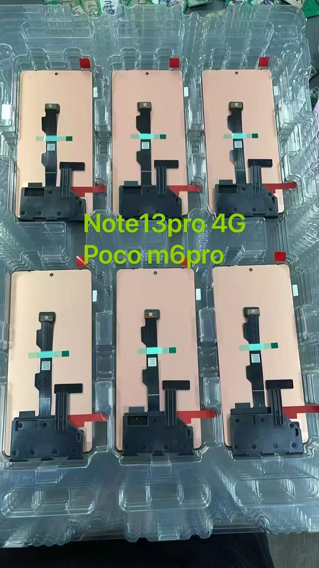 New Original For Xiaomi Redmi Note 13 Pro 4G AMOLED Material LCD Screen Digitizer Poco M6 pro lcd screen