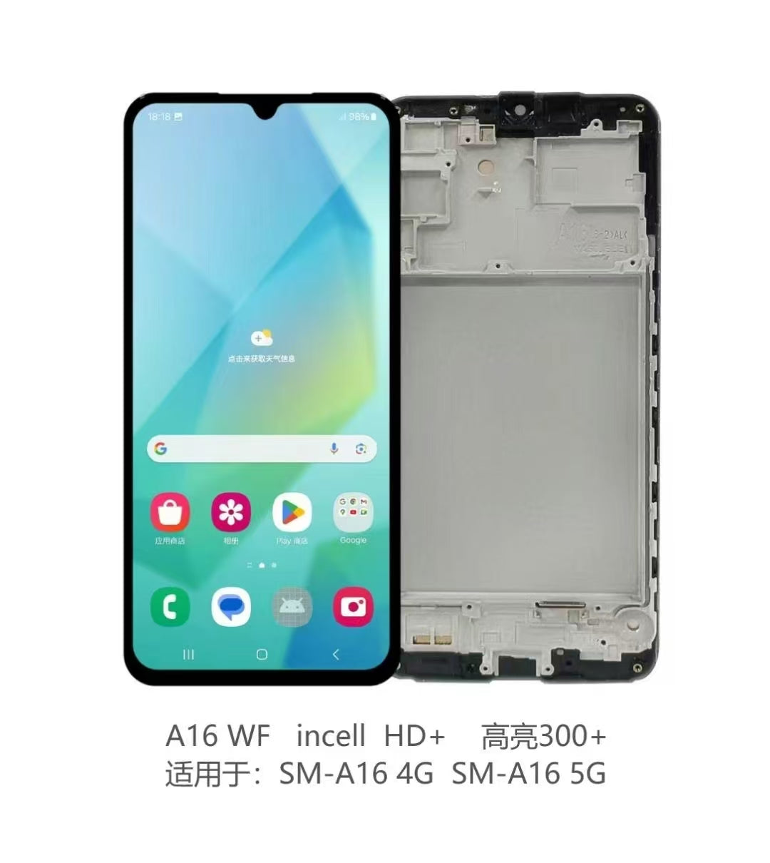 For Samsung Galaxy A16 4G /5G Incell LCD Display Touch Screen Digitizer Assembly Replace