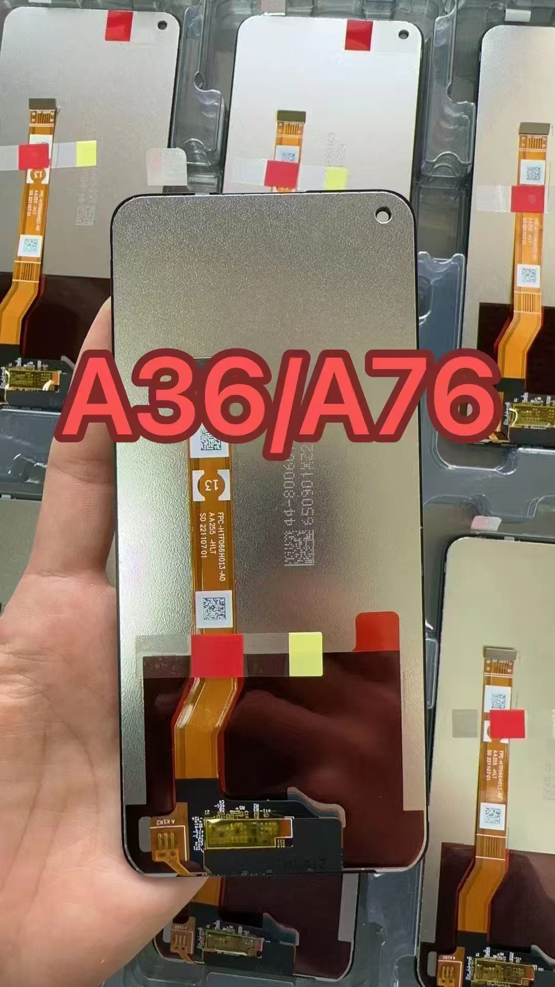 LCD Screen and Digitizer Full Assembly for OPPO A76 / A36 PESM10