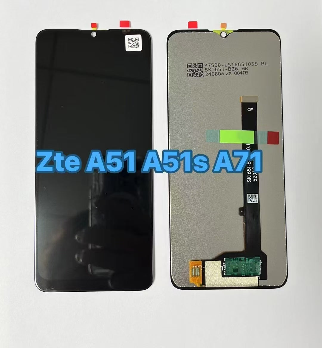 LCD Screen for ZTE Blade A51 (2021) with Digitizer Full Assembly (Black)