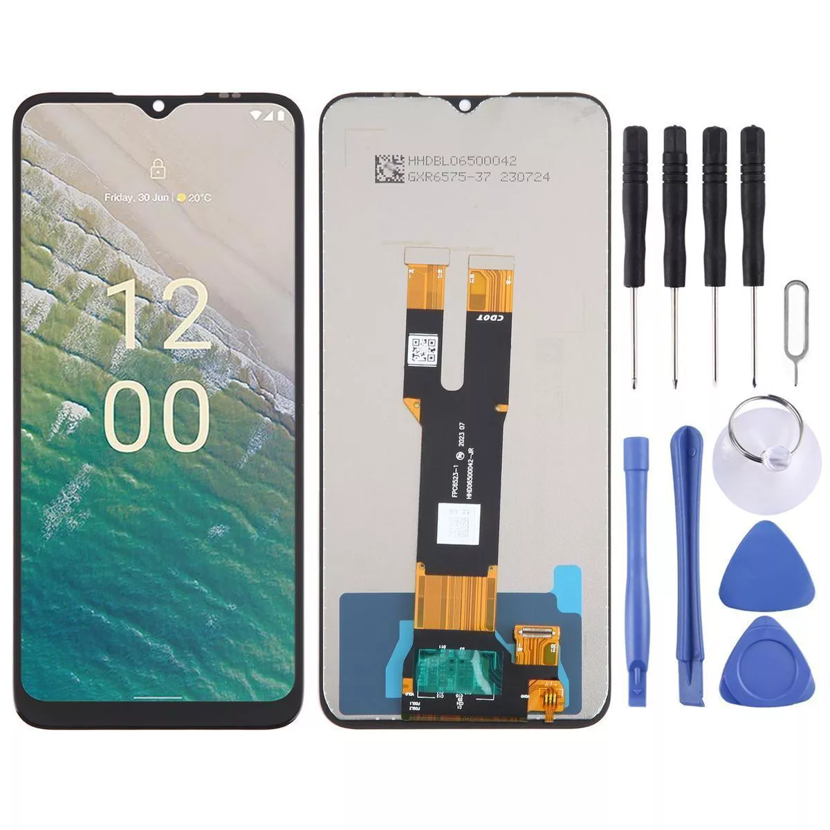 For Nokia C32 2023 LCD Screen Touch Digitizer Replacement Assembly