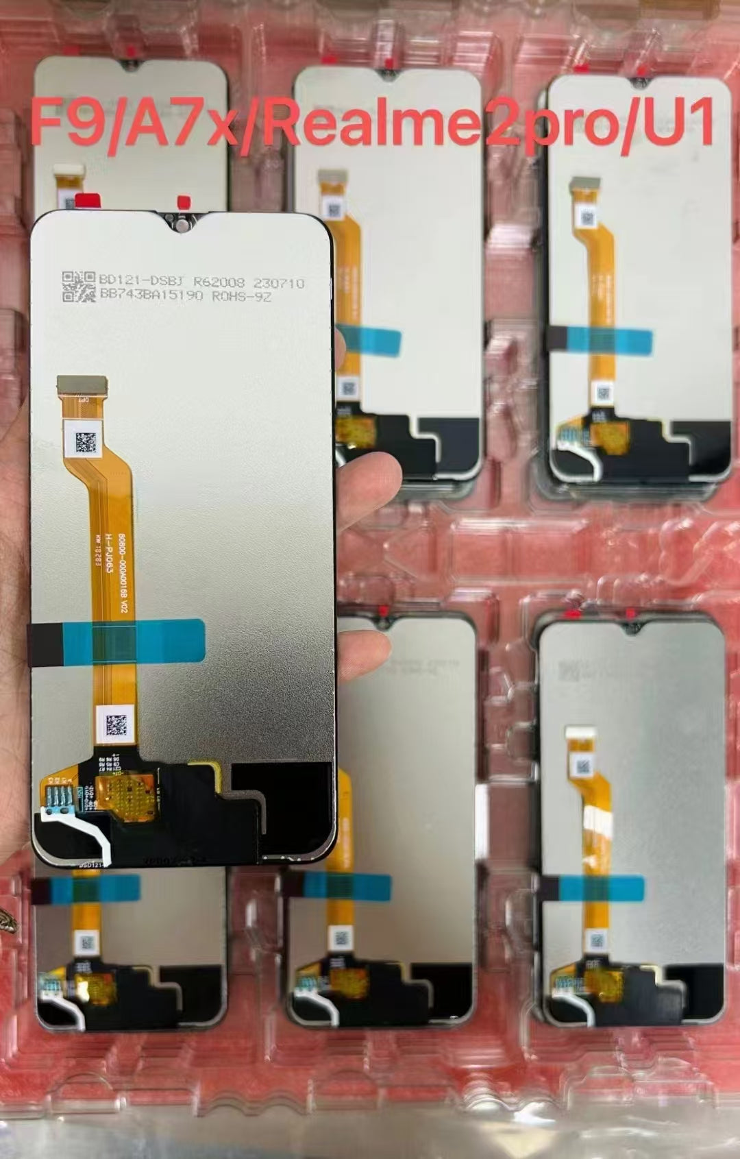 For Oppo F9 / F9 Pro A7X Complete LCD Display Screen Touch Digitizer Black