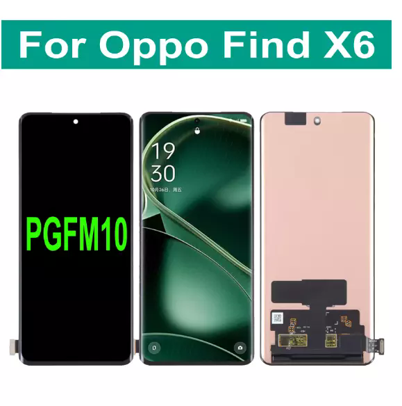 New Ori For Oppo Find X6 PGFM10 6.74" LCD Display Screen Touch Digitizer Replacement