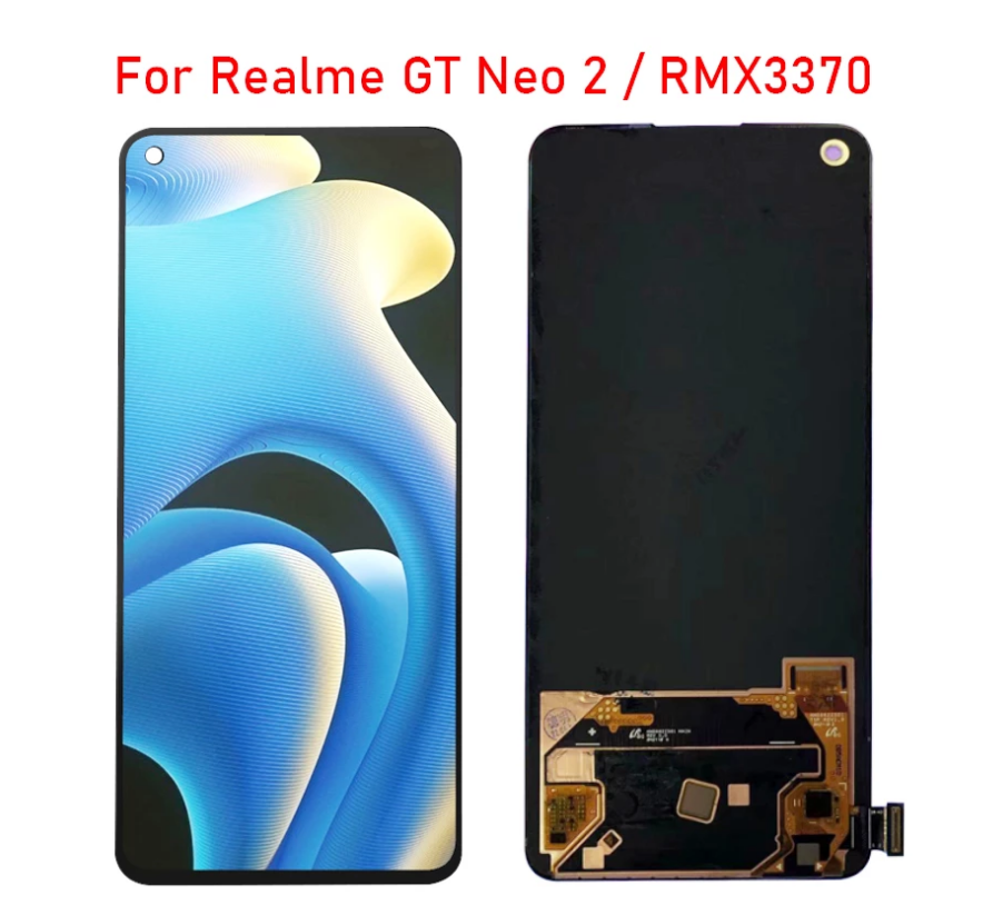 OEM For Realme GT Neo2 Neo 2 RMX3370 Display LCD Touch Screen Digitizer