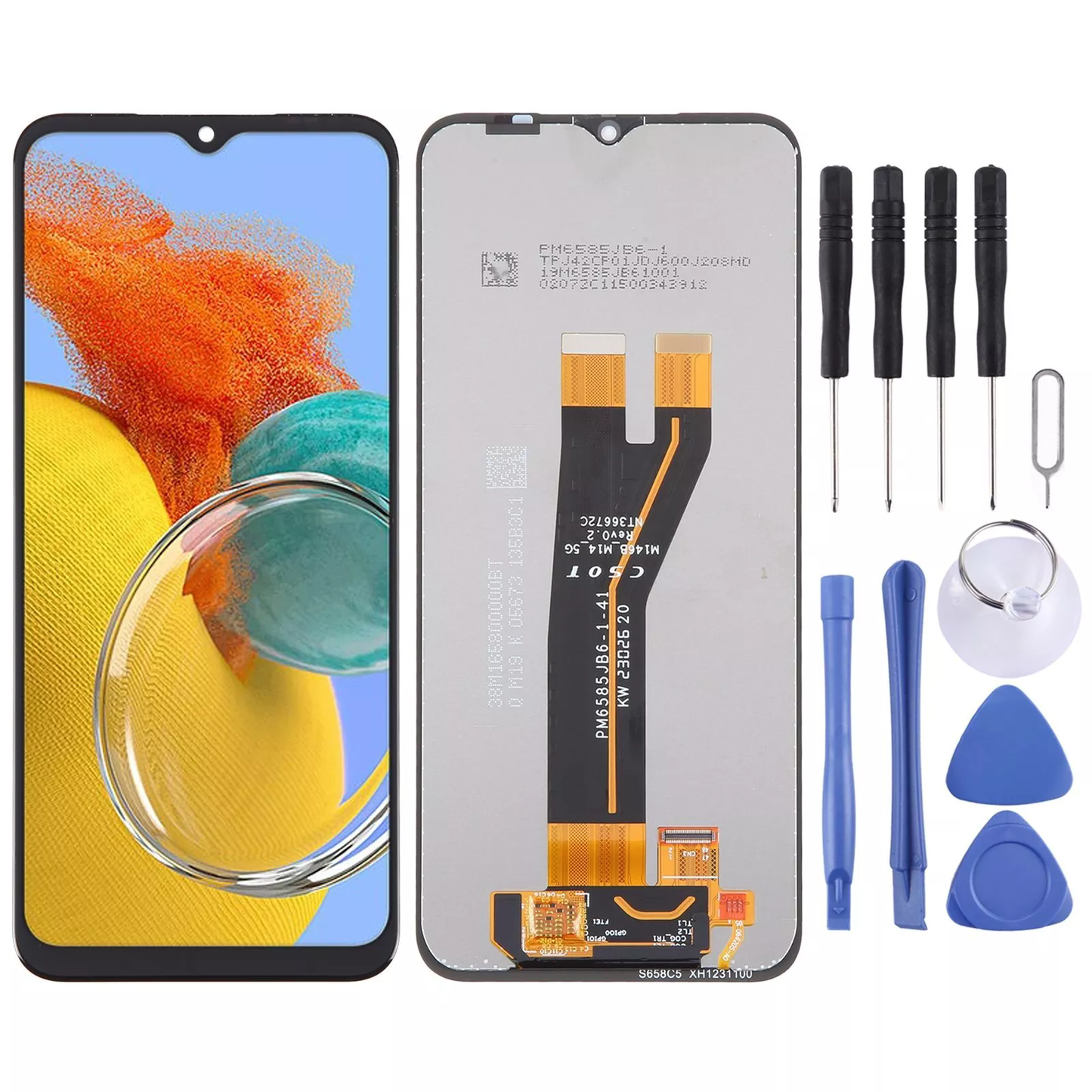 LCD Display Touch Screen Digitizer Black For Samsung Galaxy M14 5G M146B M146B/D