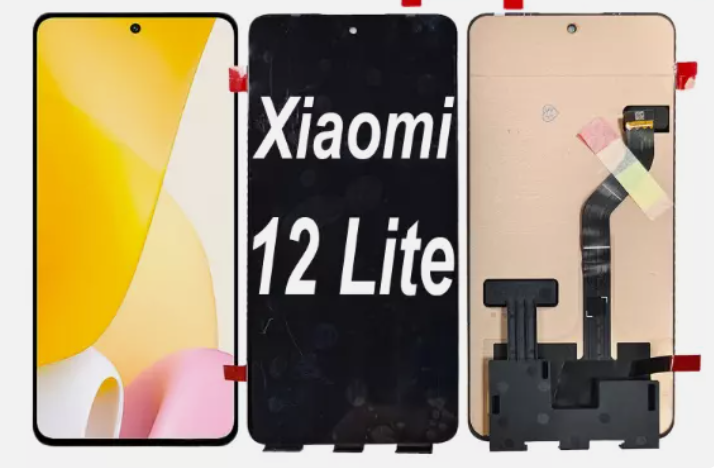 For Xiaomi Mi 12 Lite 2203129G OLED LCD Display Touch Screen Digitizer Assembly