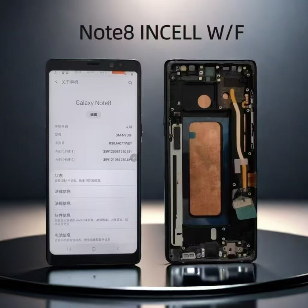Incell For Samsung Galaxy Note 8 N950 LCD Touch Screen Digitizer Display Frame
