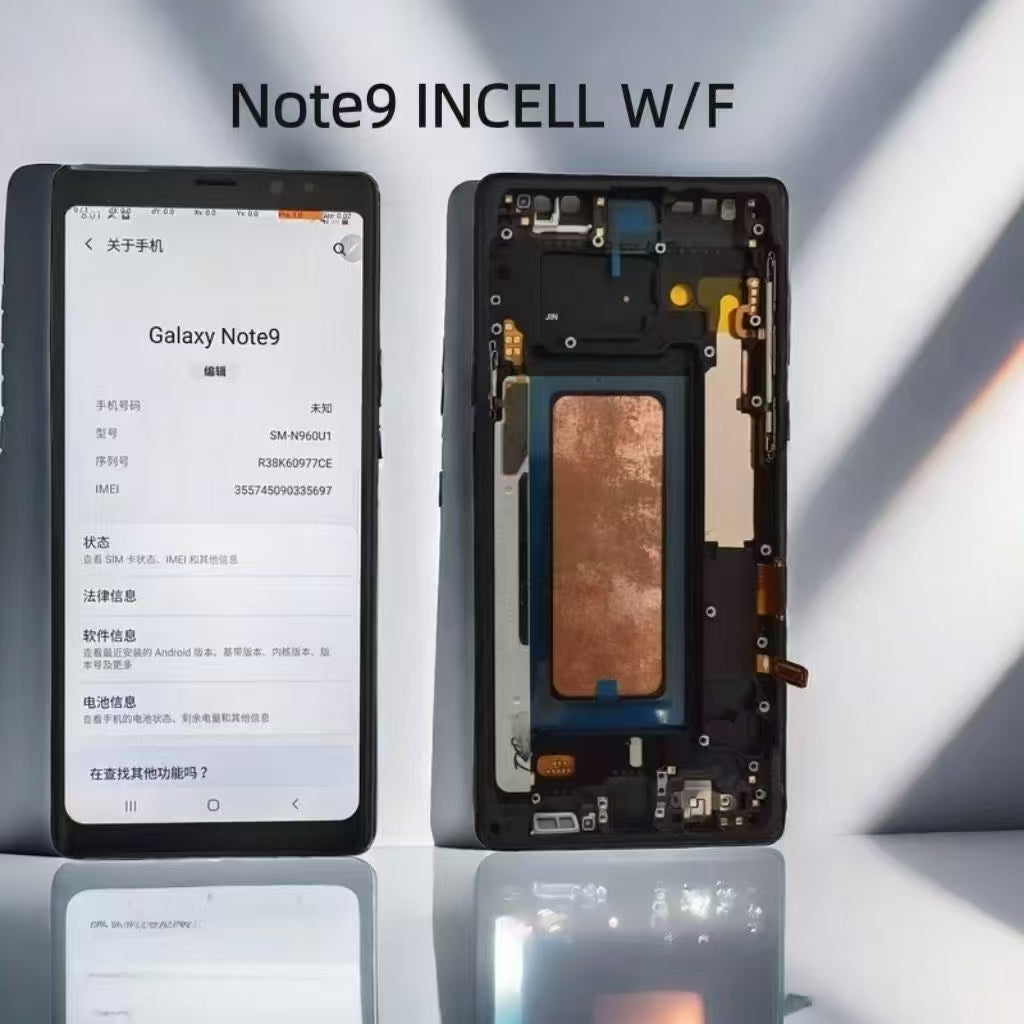 Incell TFT LCD Display Touch Screen Digitizer + Frame For Samsung Galaxy Note 9 Replace