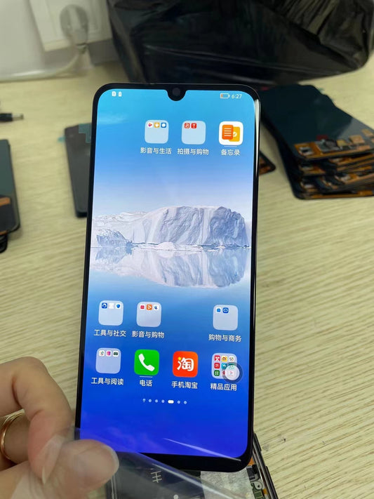 OLED LCD Screen for Honor 20 Lite / Y8p / P Smart S with Digitizer Full Assembly