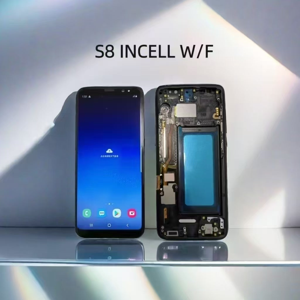 Full Incell Display for Samsung S8 G950 LCD Screen Frame incell No fingerprint