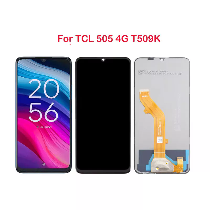 LCD Display Touch Screen Digitizer Assembly Black 6.75" For TCL 505 4G T509K