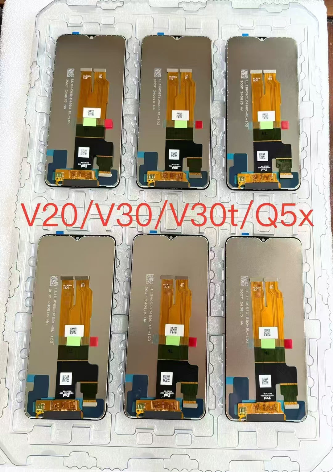 Black LCD Display For OPPO Realme V20 V30 RMX3619 RMX3611 Touch Screen Digitizer