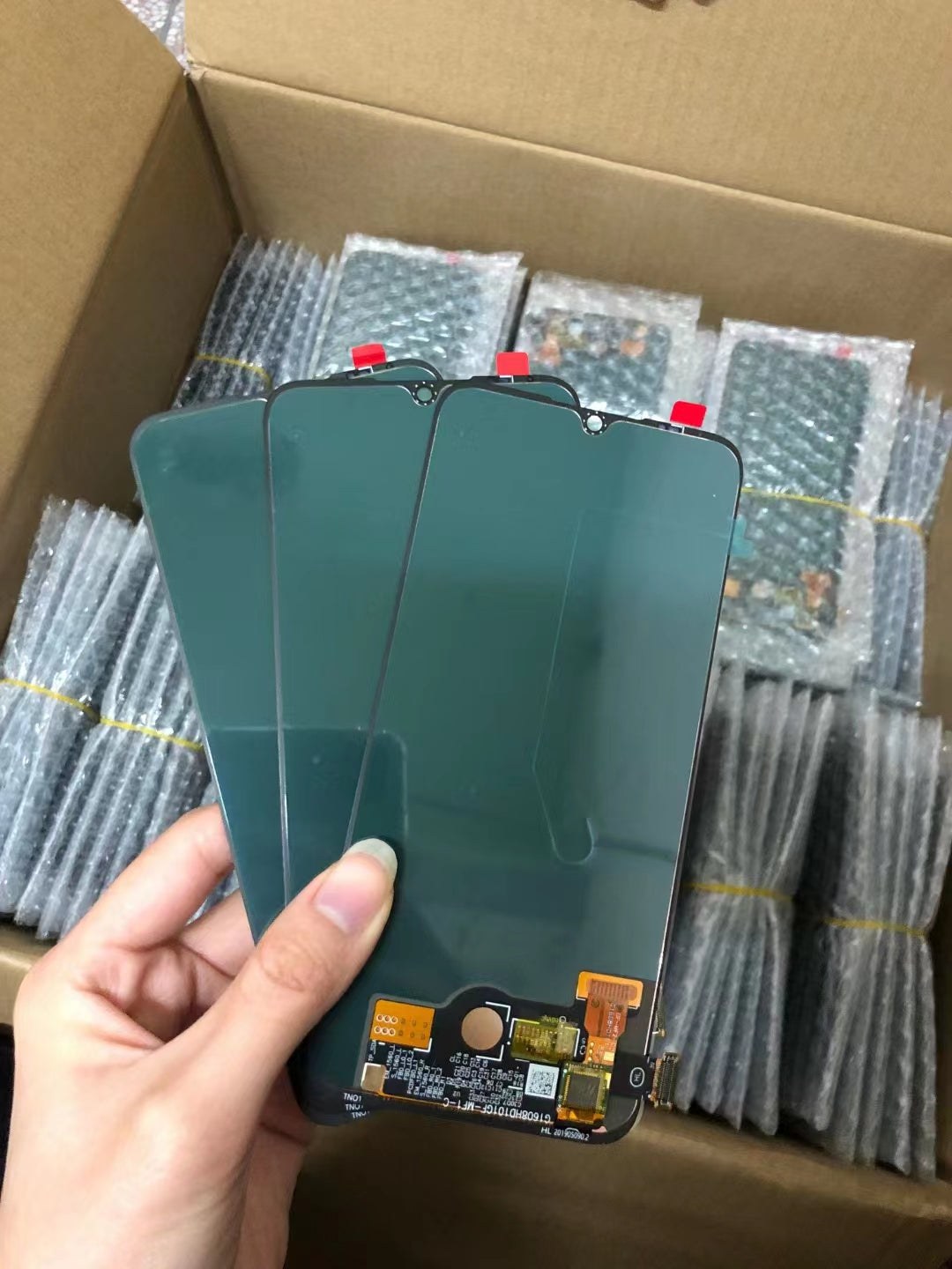 OLED LCD Screen for Honor 20 Lite / Y8p / P Smart S with Digitizer Full Assembly