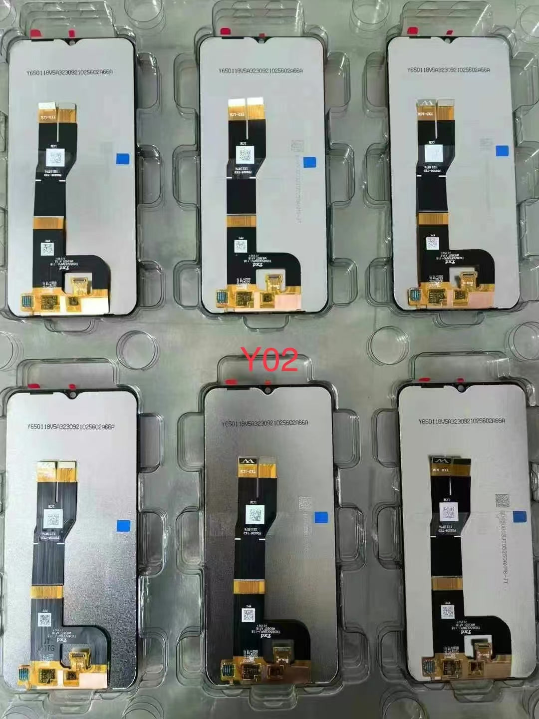 For Vivo Y02 LCD Display Touch Screen Replacement Digitizer Assembly Black