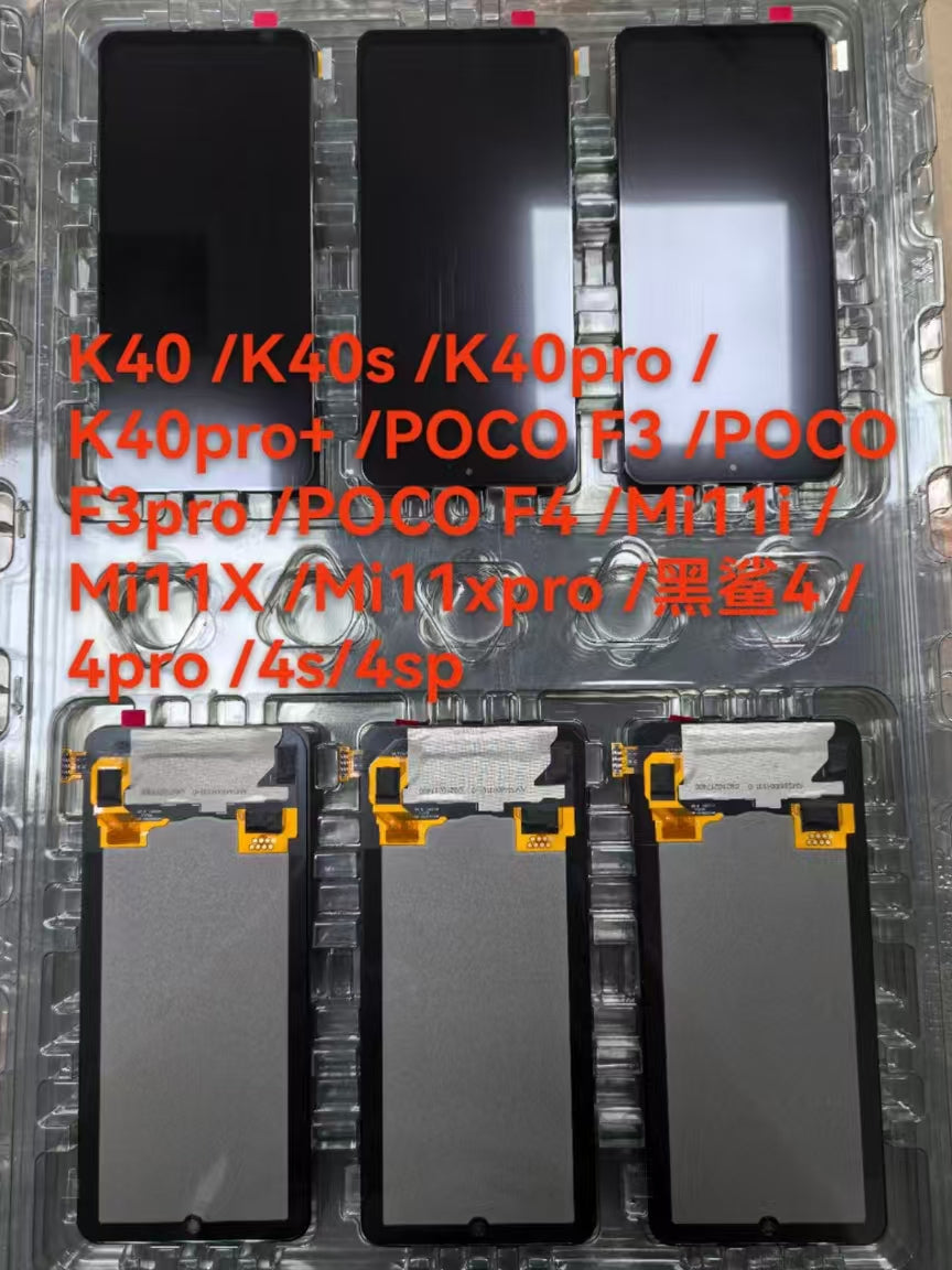 Oled LCD Display Touch Screen For Xiaomi Mi 11i/Mi11x/POCO F3/Redmi K40 K40Pro K40s
