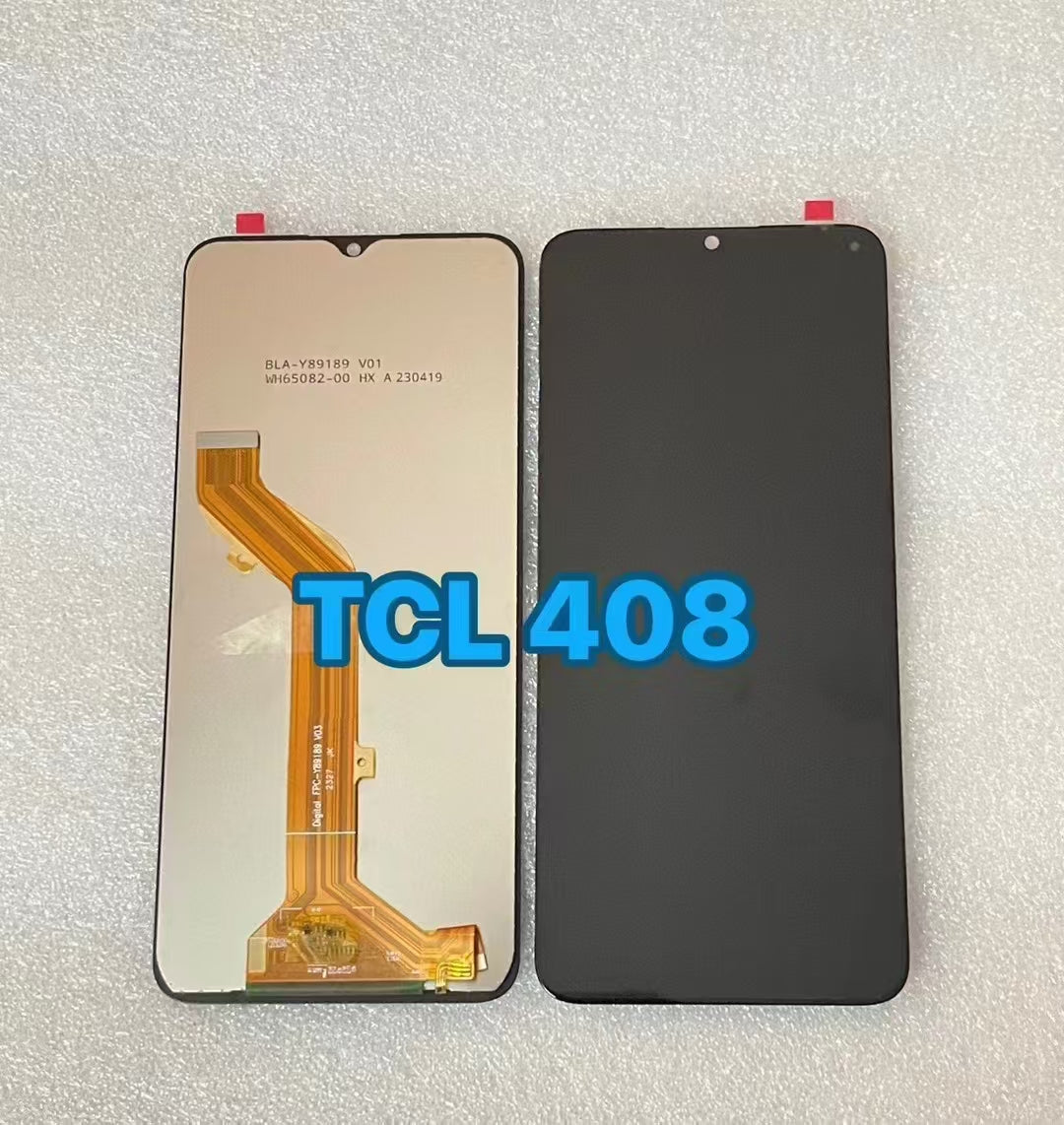 For TCL 408 T507D1 T507A T507U T507U1 LCD Display Screen Touch Digitizer Black