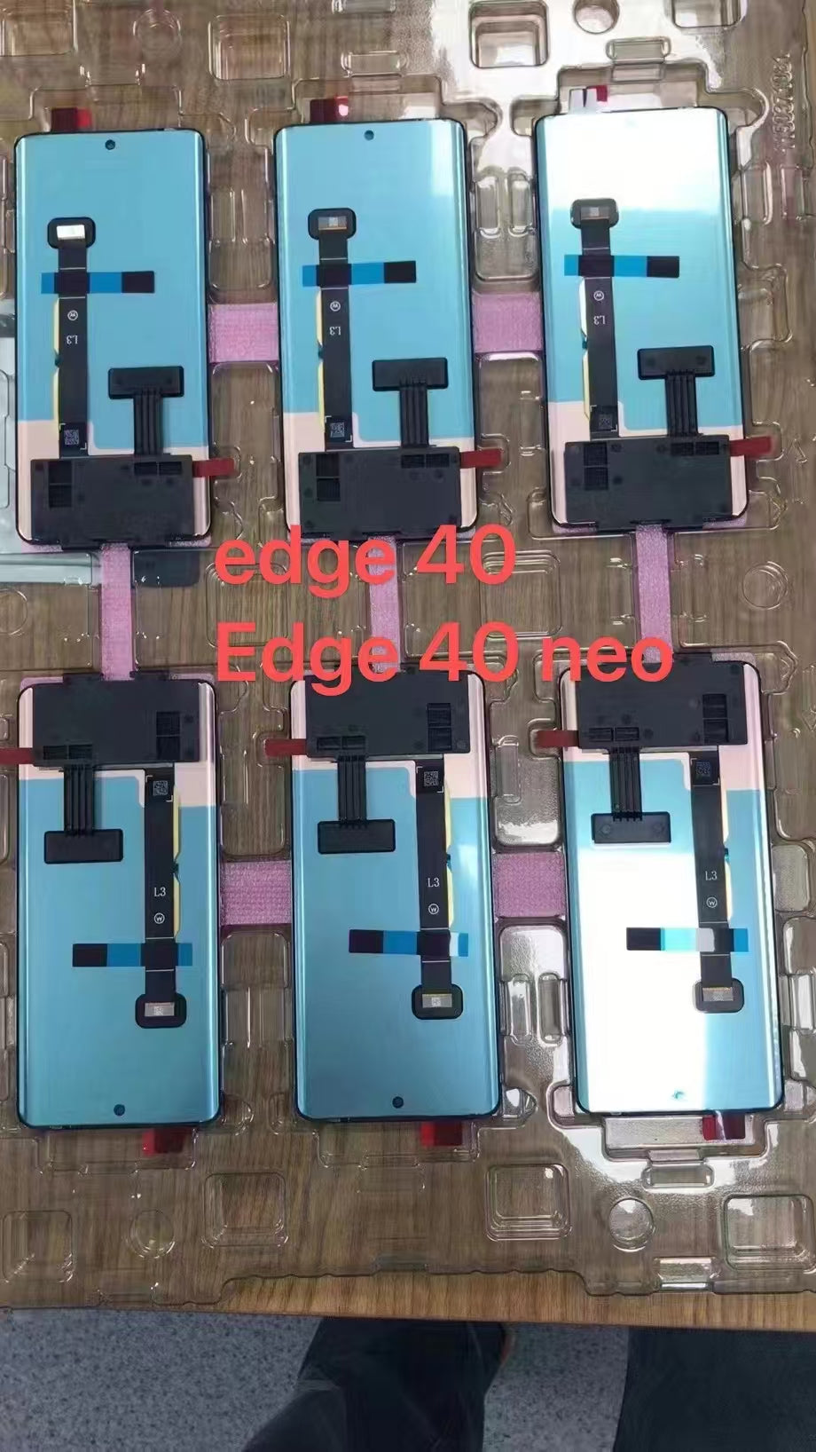 For Motorola Edge 40 Neo Original LCD Screen with Digitizer Full Assembly