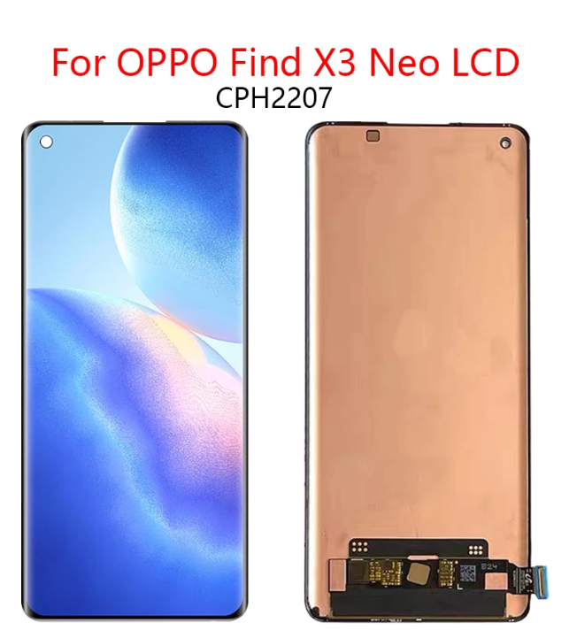 REPLACEMENT LCD OLED SCREEN DISPLAY For OPPO FIND X3 NEO CPH2207 AMOLED
