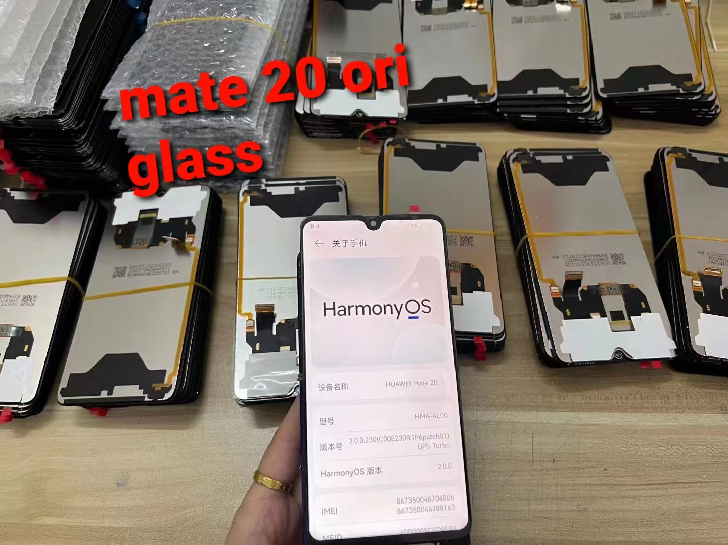 New For Huawei Mate 20 HMA-L29 Replacement Complete LCD Screen Touch Digitiser