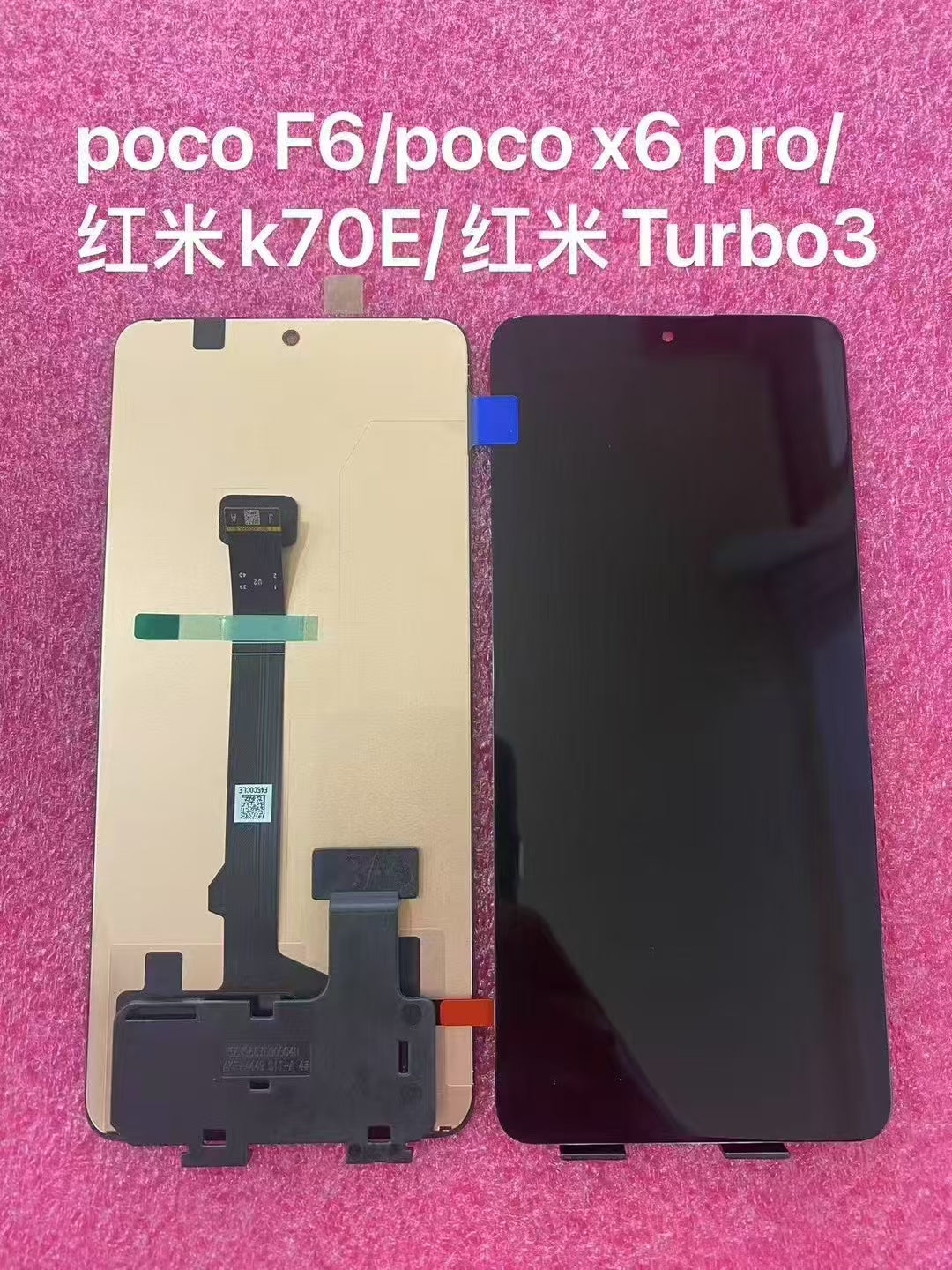 Ori LCD Display Screen Touch Digitizer Assembly Replacement For Xiaomi Redmi Turbo 3