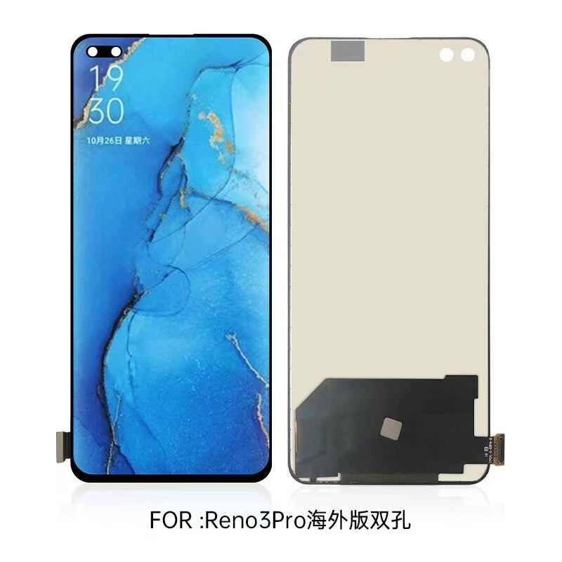 TFT LCD for OPPO Reno3 Pro 4G CPH2035 CPH2037 CPH2036 LCD Display Touch DigitizerNo fingerprint