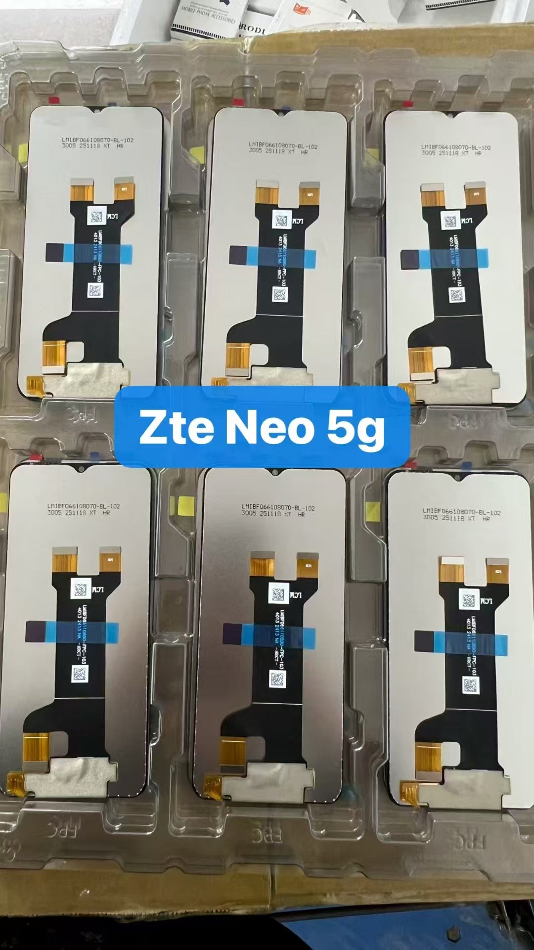 For ZTE Nubia Neo 5G LCD Screen with Digitizer Full Assembly