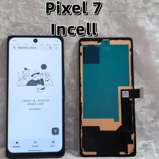 Incell For Google Pixel 7 LCD Display Screen Replacement Digitizer Frame