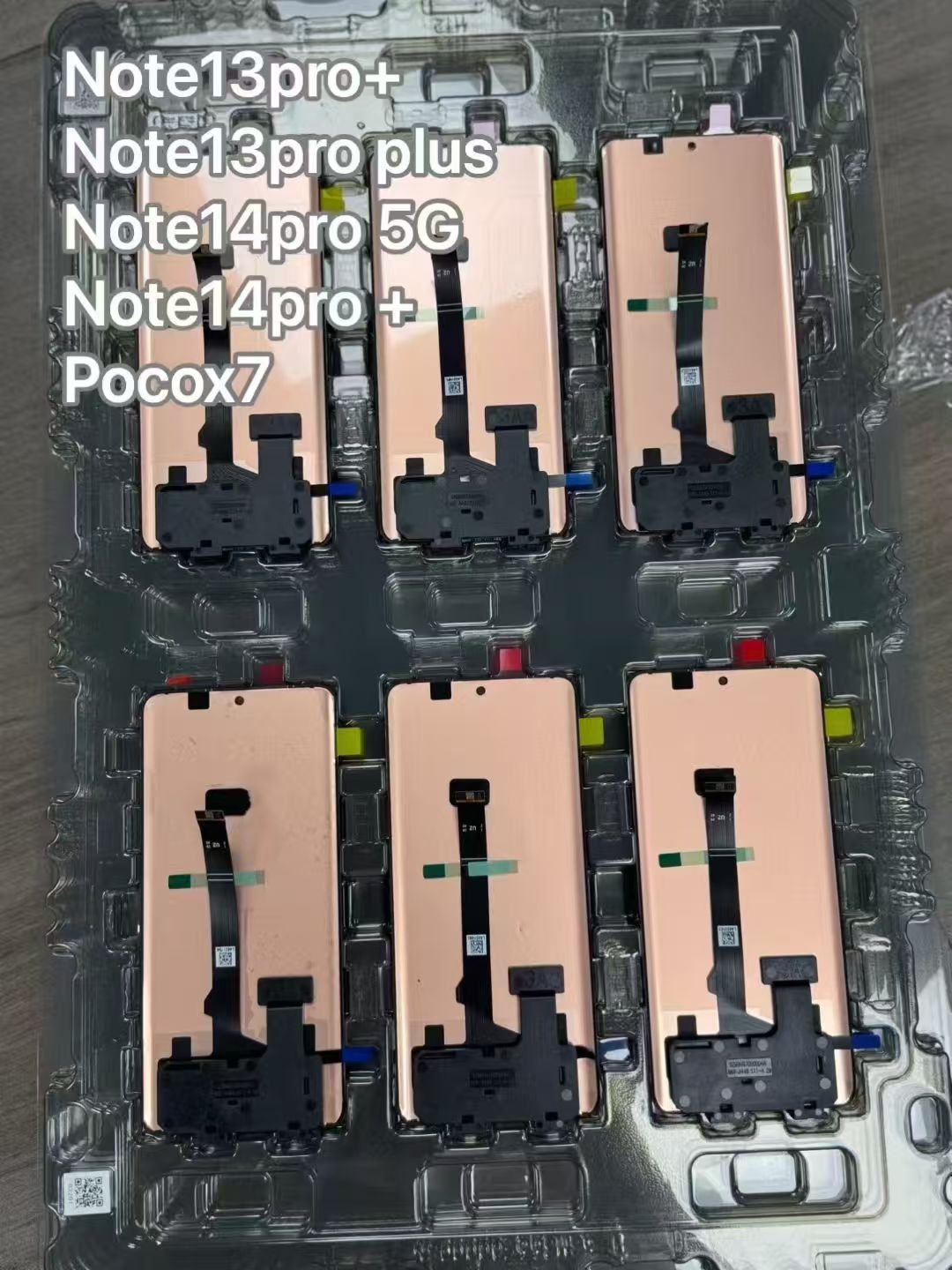 AMOLED Screen For Xiaomi Redmi Note 13 Pro Plus 5G Lcd Display Digital Touch