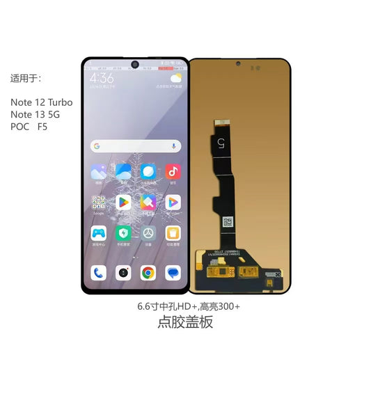 For Xiaomi Redmi Note 13 5G  incell TFT Material OEM LCD Screen+Digitizer Full Assembly