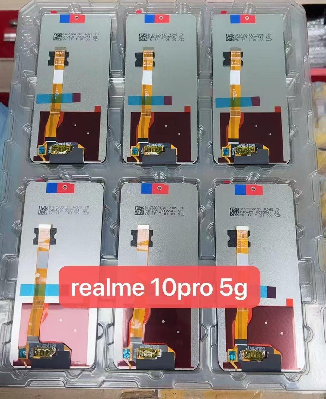 For Realme 10 Pro 5G LCD Display Touch Screen Replacement Digitizer