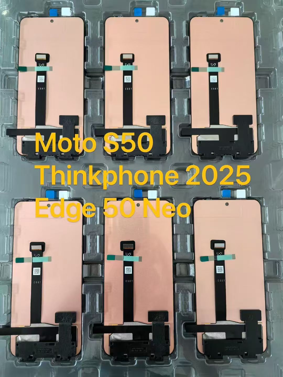 For Motorola Edge 50 Neo LCD Display Touch Screen Digitizer Replacement Assembly