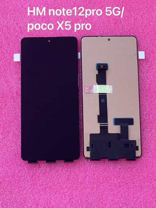For Xiaomi Redmi Note 12 Pro 5G 22101316C OLED LCD Display Touch Screen Assembly